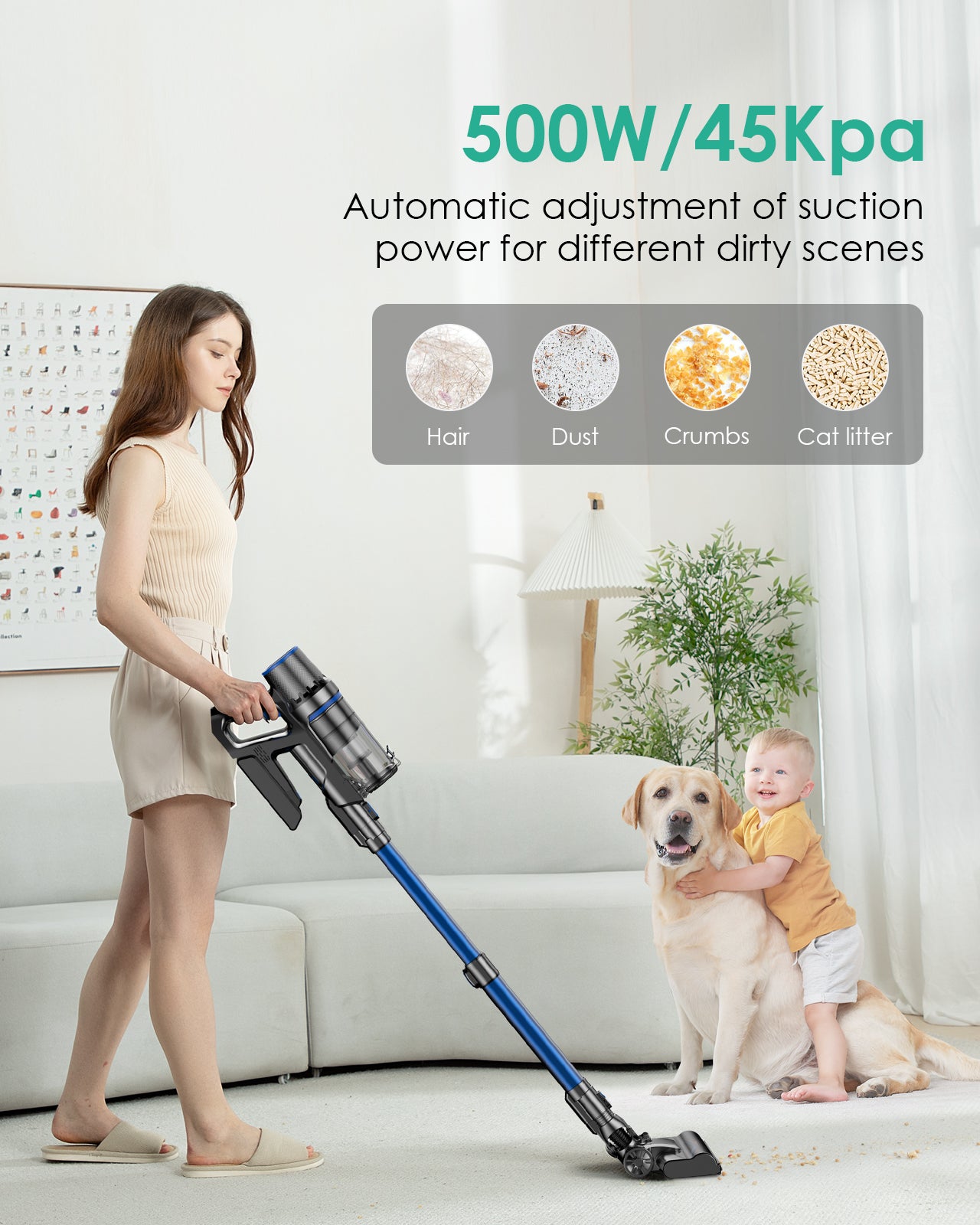 Aspirateur sans fil Linkifly A10 avec fonction nettoyage