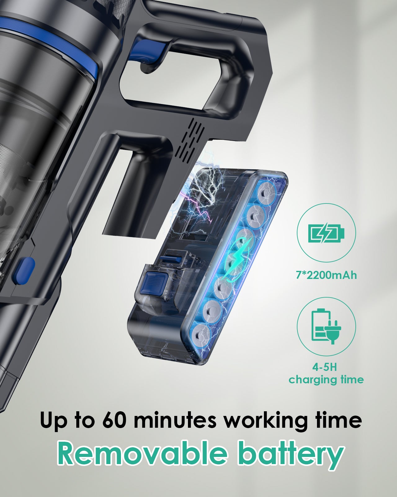 Aspirateur sans fil Linkifly A10 avec fonction nettoyage